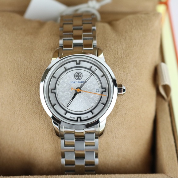 Tory Burch Stainless Steel Watch TRB1010 Swiss Made